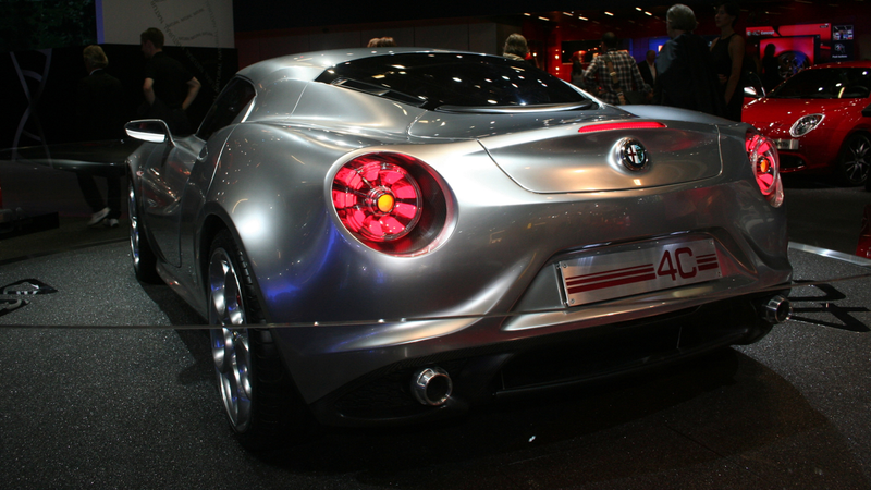 Illustration for article titled Alfa Romeo 4C concept gallery